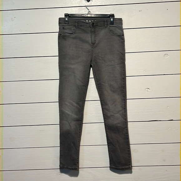 Kids size 16 skinny jeans- grey colored - Picture 1 of 5